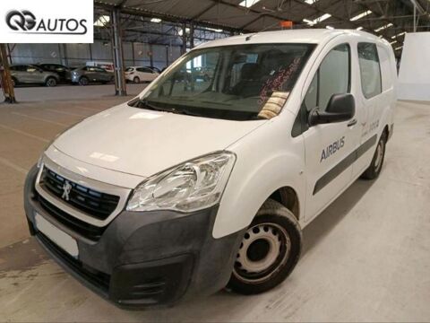 Peugeot Partner Long 1.6 BlueHDi / 100 Ch / Cabine approfondie / 1 &egrave;re main 2018 occasion Le Teilleul 50640