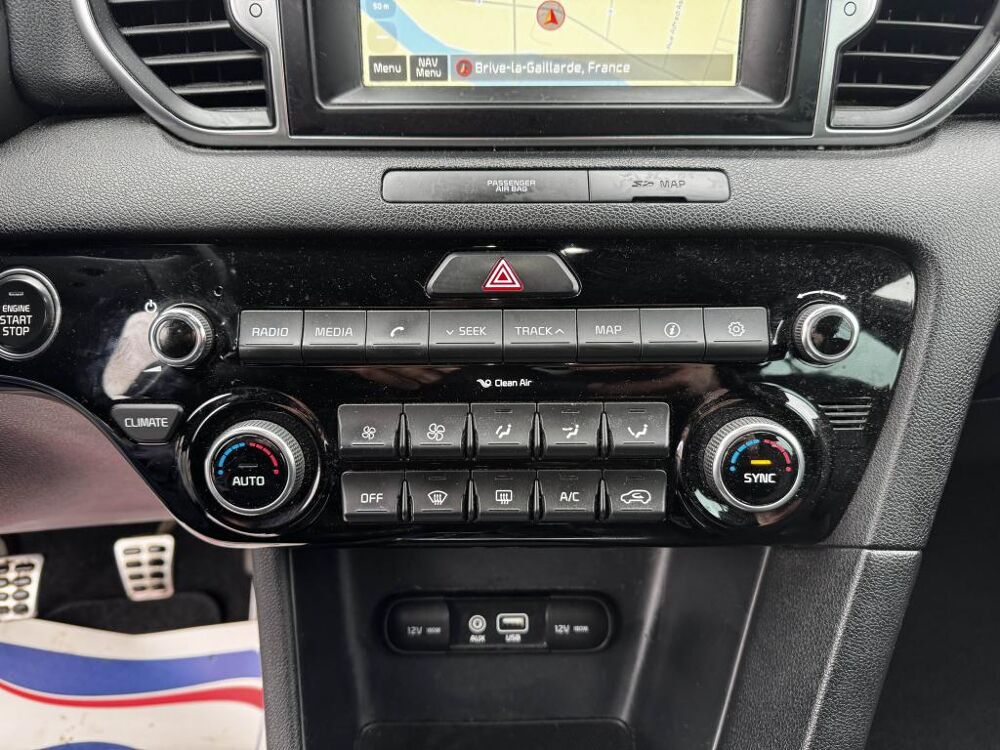 Sportage 1.7 CRDI - 115 S&S GT Line gps + clim + radar AR + camera AR 2017 occasion 19100 Brive-la-Gaillarde