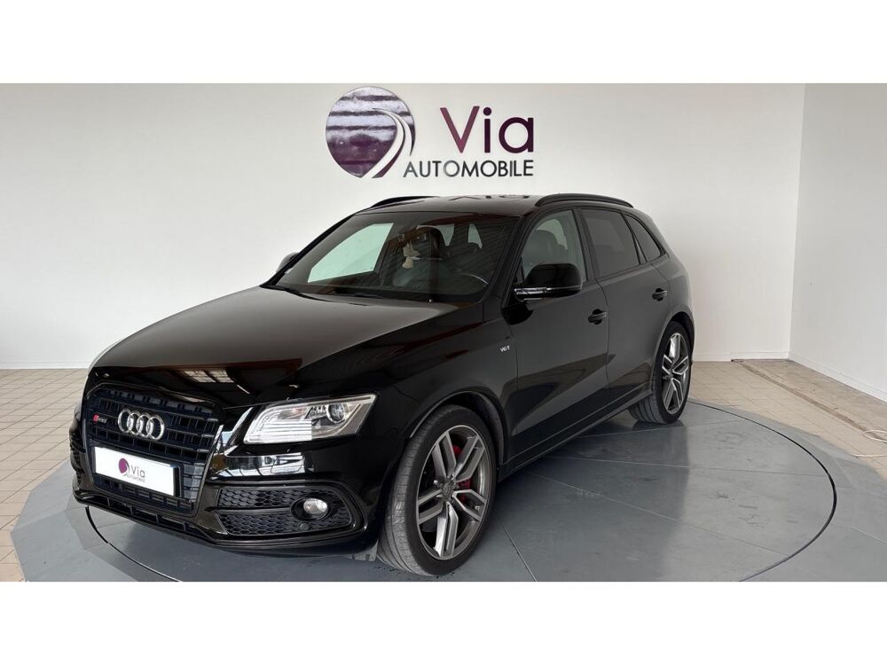 Q5 AUDI SQUATTRO 3.0 V6 BiTDI 340 - TOIT OUVRANT / BANG & OLUFS 2016 occasion 17600 Saujon