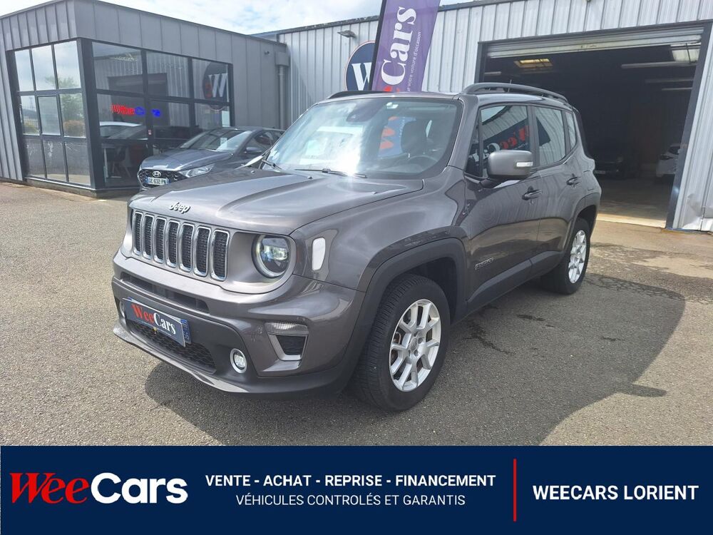 Renegade 1.3 T 190H 130 4XE HYBRID PHEV 11.4KWH LIMITED EAWD BVA 2020 occasion 56850 Caudan