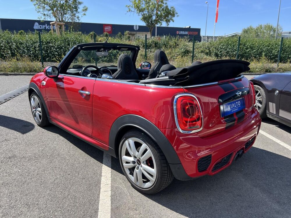 Cooper D Cabriolet - 231cv - John Cooper Works - BVA 2017 occasion 49070 Beaucouz&eacute;