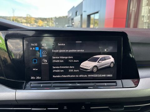 Golf 1.5 eTSI OPF - 150 - BV DSG 7 VIII BERLINE Life 1st PHASE 1 2020 occasion 25300 Pontarlier