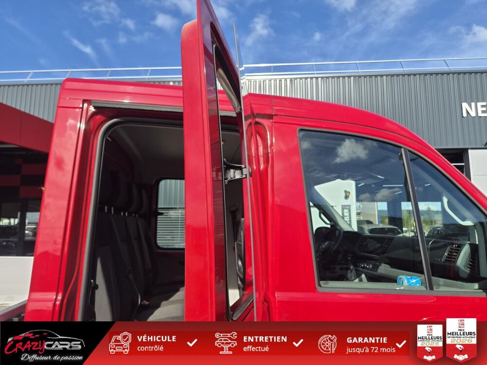 Crafter 4MOTION 35 L3 2.0 TDI 177 PLATEAU DOUBLE CABINE - 7 pl 2021 occasion 25300 Pontarlier
