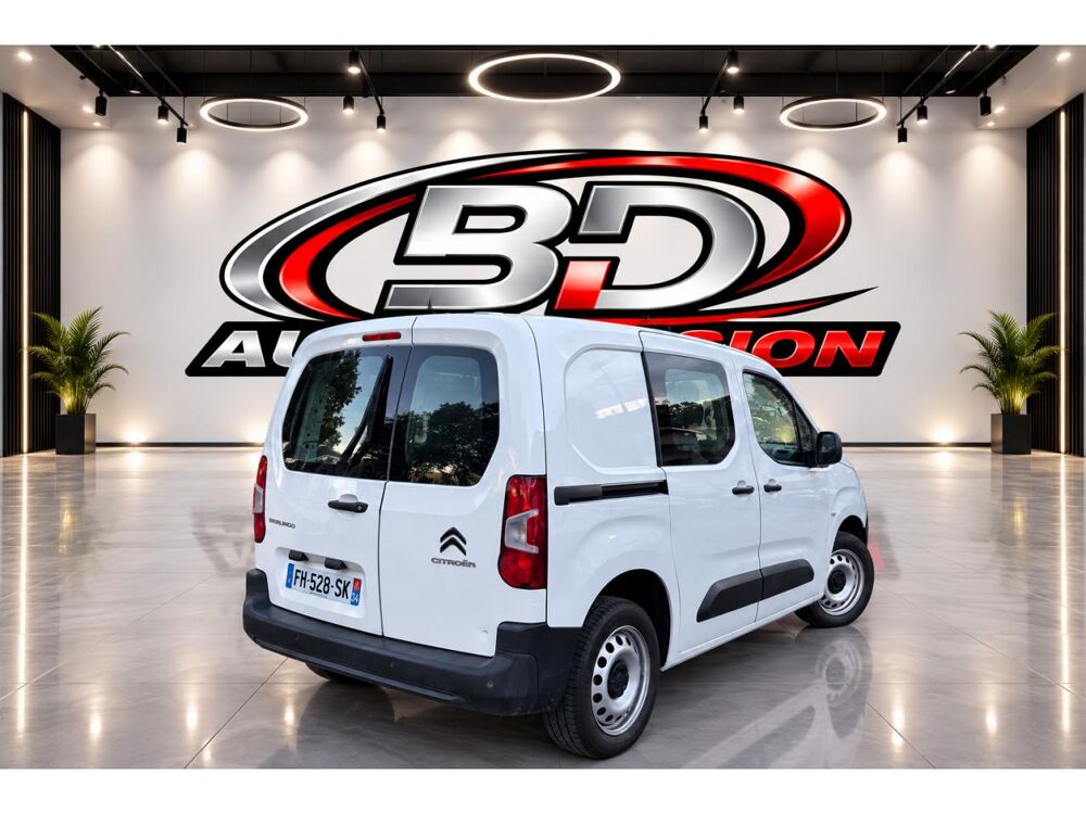 Berlingo HDi - 130ch - Boite auto EAT8 Fourgon M Worker 1000 kg / 80 2020 occasion 30260 Orthoux-S&eacute;rignac-Quilhan