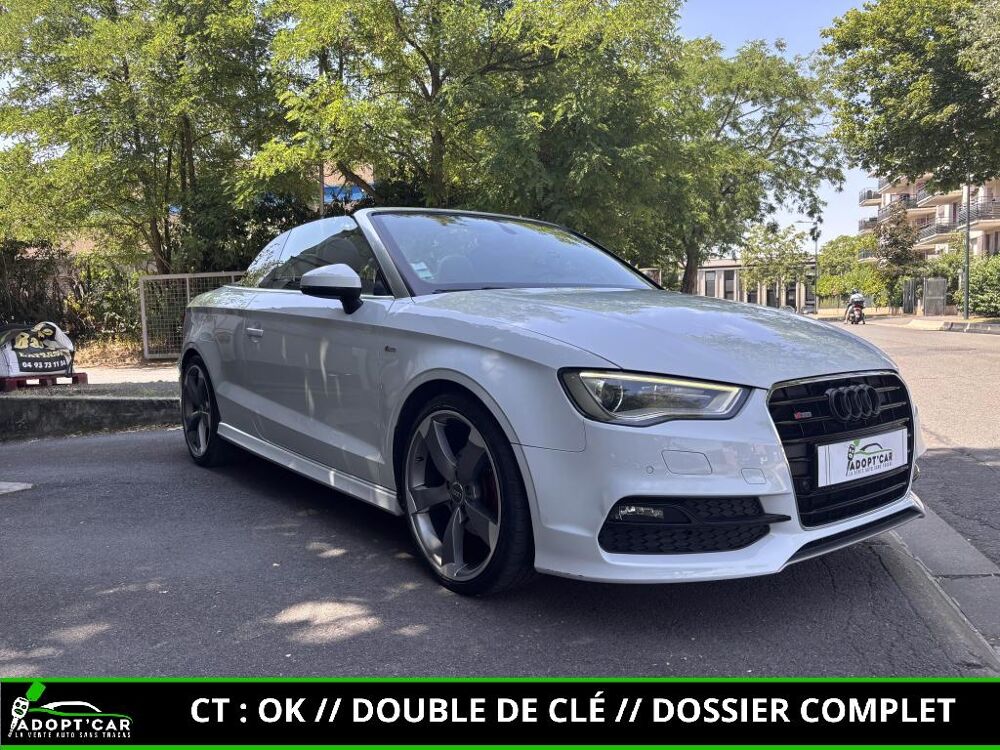 A3 Cabriolet 2.0 TDI - 150 - BV S-Tronic 8V CABRIOLET S Line 2015 occasion 77185 Lognes