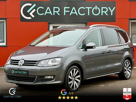 Volkswagen Sharan 2.0 TDI DSG 7pl Allstar 1&egrave;re Main Cam&eacute;ra R&eacute;gul ACC Chauffage 2017 occasion Marmoutier 67440