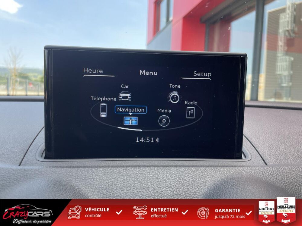 A3 1.8 TFSI 180 S line - RADAR AV / AR 2016 occasion 25300 Pontarlier