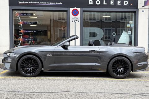 Mustang 5.0 V8 450 ceramique + echappement - cabriolet gt 2019 occasion 78760 Jouars-Pontchartrain