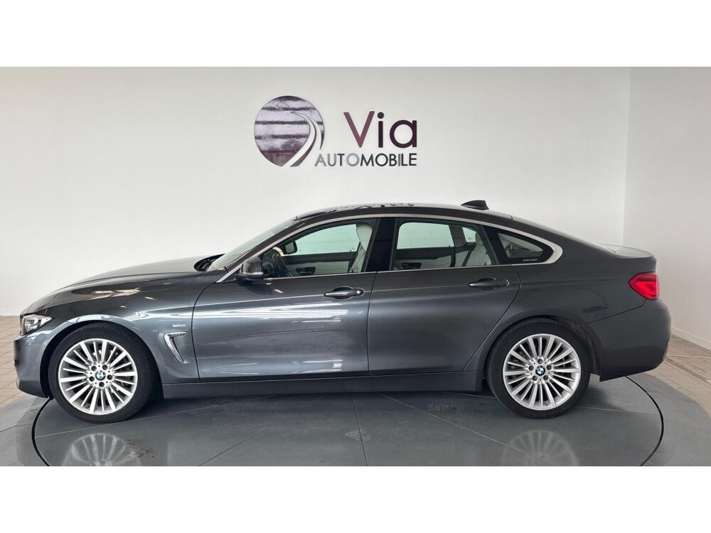 S&eacute;rie 4 420i Gran Coup&eacute; Luxury - Affichage t&ecirc;te haute / Cam&eacute;ra de re 2018 occasion 17600 Saujon
