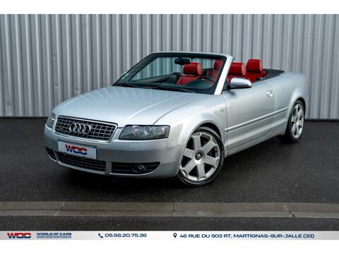 Audi A4 S4 Cabriolet Quattro 4.2i V8 - BVA Tiptronic S4 2004 CABRIOL 2004 occasion Martignas-sur-Jalle 33127