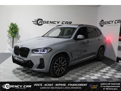 BMW X3 xDrive 20d - BVA Steptronic G01 LCI M Sport PHASE 2 - Toit 2023 occasion Saint-Jory 31790