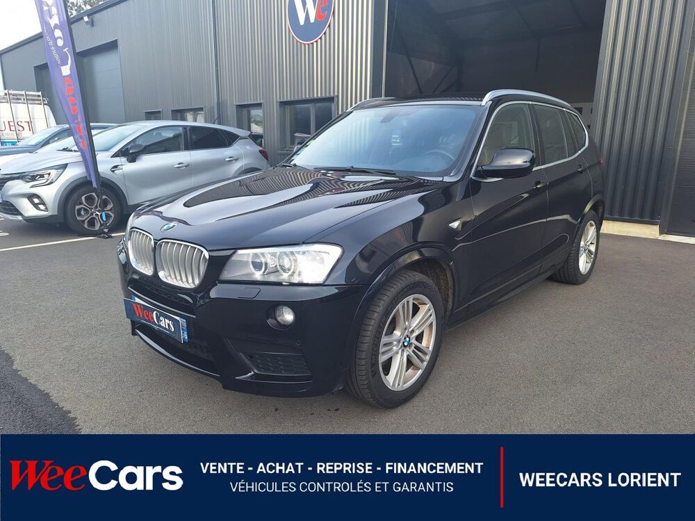 X3 3.0 D 260 SPORT DESIGN XDRIVE BVA - GARANTIE 12 MOIS 2013 occasion 56850 Caudan