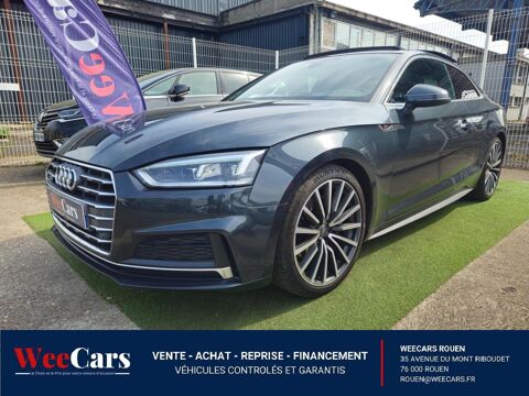 Audi A5 COUPE 3.0 V6 TDI 220 S-LINE QUATTRO S-TRONIC BVA 2017 occasion Rouen 76000