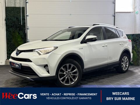 Toyota RAV 4 Hybride 4x2 - BV CVT Lounge CARNET TOYOTA GARANTIE CONSTRUCT 2017 occasion Bry-sur-Marne 94360