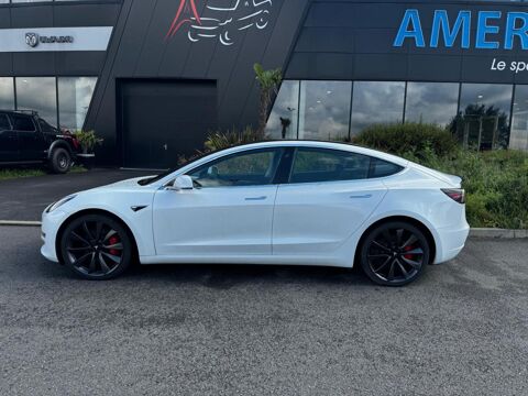 Model 3 Performance PUP Upgrade Dual Motor AWD FULL AUTONOME 2020 occasion 91830 Le Coudray-Montceaux