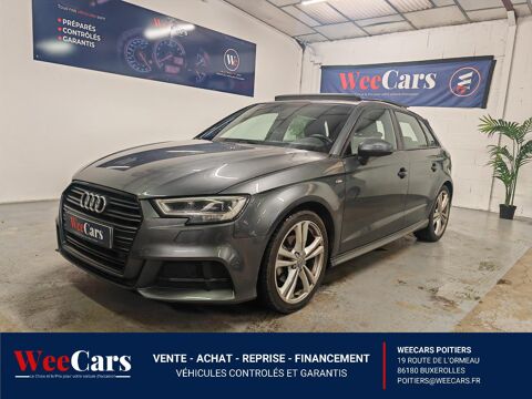 Audi A3 Sportback 1.5 TFSI 150 BV S-Tronic 7 S line Plus + VIRTUAL/T 2019 occasion Buxerolles 86180