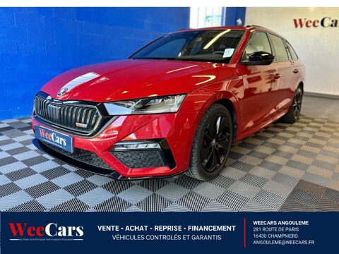 Skoda Octavia 2.0 TSI - 245 ch - DSG Start & Stop RS - Garantie 12 mois 2022 occasion Angoulême 16000