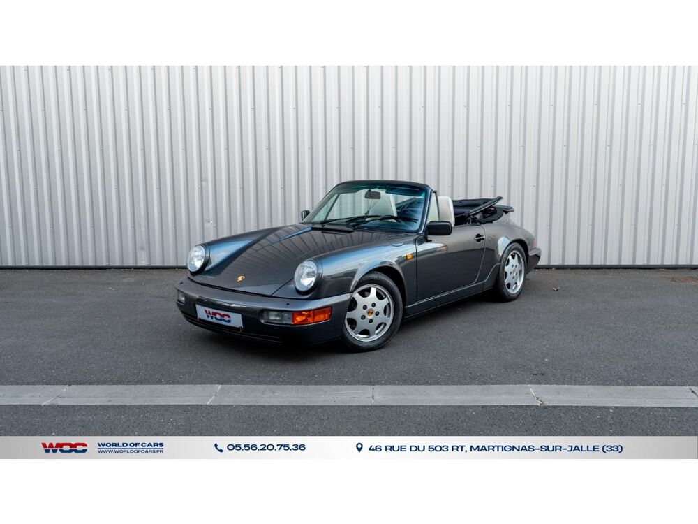 911 3.6i 964 CABRIOLET Carrera 4 1990 occasion 33127 Martignas-sur-Jalle