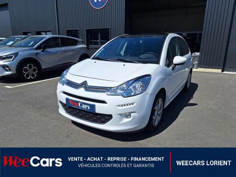 Citroën C3 GENERATION-II 1.2 PURETECH 80 EXCLUSIVE - GARANTIE 12 MOIS 2016 occasion Caudan 56850