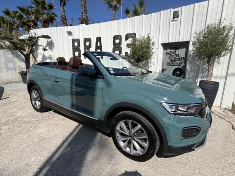 Volkswagen T-ROC 1.5 TSI Evo - 150 - Start&Stop - BV DSG 7 CABRIOLET Style P 2020 occasion Le Muy 83490
