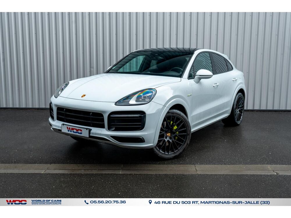 Cayenne Coupé 3.0i V6 - 304 - BVA Tiptronic S COUPE 2019 E-Hybrid P 2021 occasion 33160 Saint-Aubin-de-Médoc