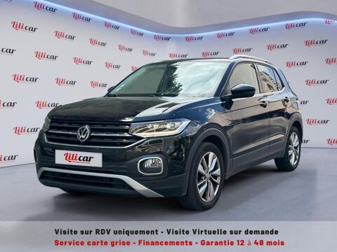 Volkswagen T-Cross 1.0 TSI - 115 - Carat-PHASE 1- CarPlay-Garantie 12 Mois 2019 occasion Nice 06000