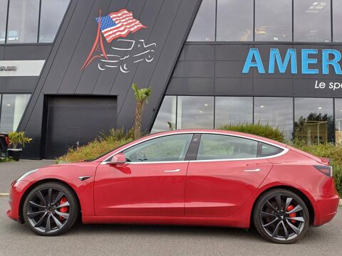 Model 3 Performance PUP Upgrade Dual Motor AWD FULL AUTONOME 2020 occasion 91830 Le Coudray-Montceaux