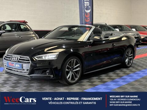 Audi A5 Cabriolet 2.0 TFSI 190ch S-Tronic Avus - Garantie 12 MOIS 2019 occasion Bry-sur-Marne 94360