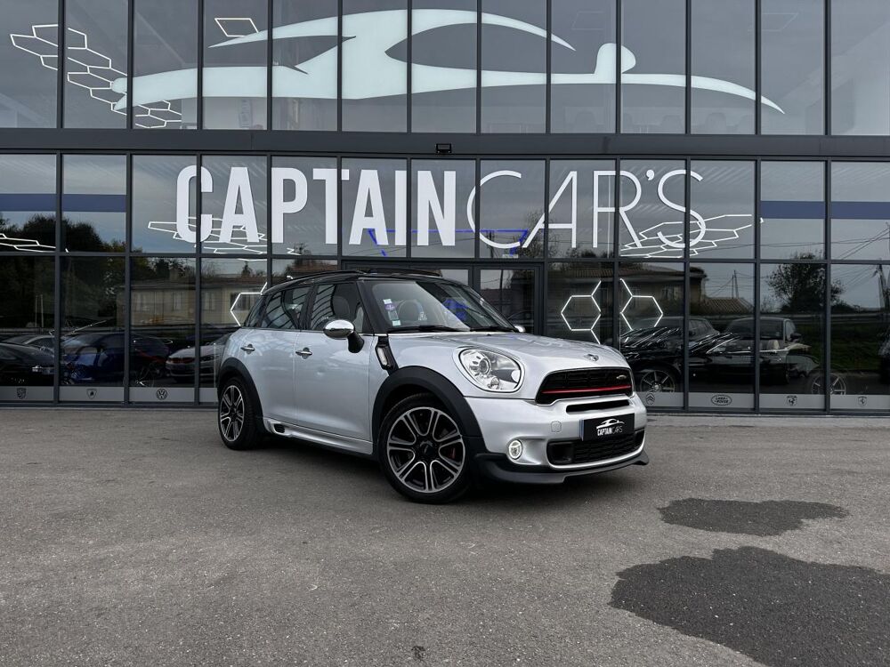 Cooper COUNTRYMAN 1.6i 218CH BVA R60 LCI JCW All4 PHASE 2-GARANTIE 2014 occasion 33450 Montussan