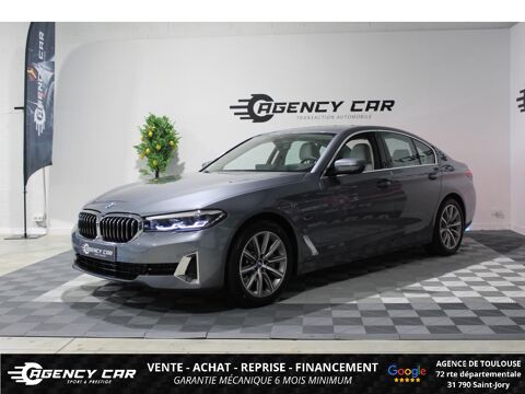 BMW Série 5 530e - BVA BERLINE G30 F90 LCI Luxury PHASE 2 - suivi compl 2021 occasion Saint-Jory 31790