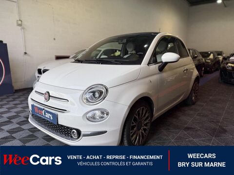 Fiat 500 Fiat 1.2i 69ch Dualogic Star - Toit ouvrant & Carplay / Gara 2019 occasion Bry-sur-Marne 94360