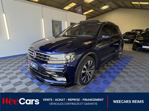 Volkswagen Tiguan 2.0 TDI - 190 - BLACK R-LINE 4 MOTION DSG BVA 2016 occasion Reims 51100