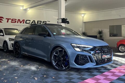 Audi A3 RS3 Sportback Quattro 2.5 TFSI - 400 - BV S-tronic RS3 8Y SP 2023 occasion Cannes 06400