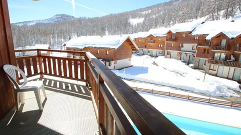   C306PAE - APPARTEMENT 3 CHAMBRES, BALCON Piscine collective - Tlvision - Balcon - place de parking en extrieur - Lave vaissel Provence-Alpes-Cte d'Azur, Puy-Saint-Vincent (05290)