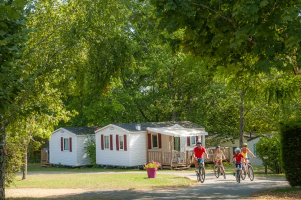   Camping Le Mas - Mobil-home classic 2Ch 5/6pers (dont 1 enfant) Piscine collective - Alimentation < 100 m - Terrasse - Accs Int Aquitaine, Les Eyzies-de-Tayac-Sireuil (24620)
