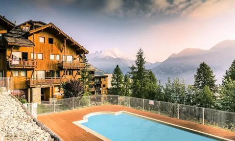   Appartement 2 pices 6 personnes - Confort Piscine collective - Tlvision - Terrasse - Local skis - Lave vaisselle Provence-Alpes-Cte d'Azur, Puy-Saint-Vincent (05290)