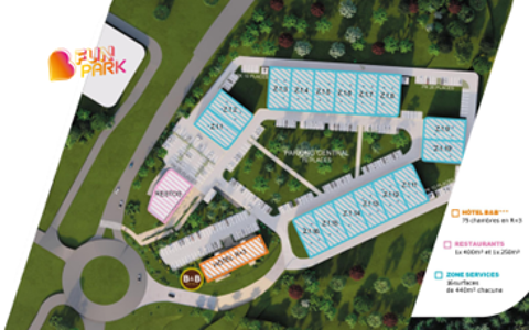   Cellules à vendre zone Actipark - Farébersviller 