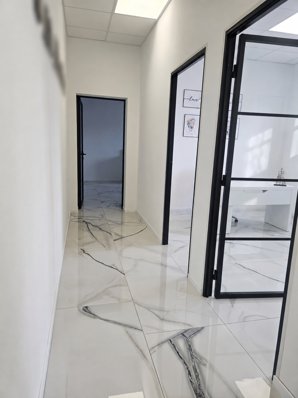   Local professionnel rénové   4 salles de soins / bureaux   Climatisation Freyming merlebach