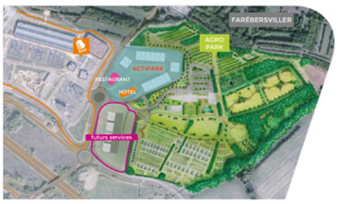   Cellules à vendre zone Actipark - Farébersviller 