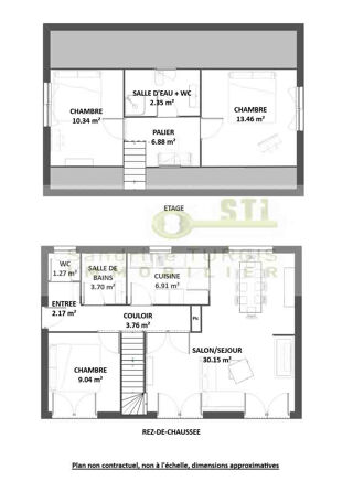  Maison à vendre 4 pièces 90 m²
