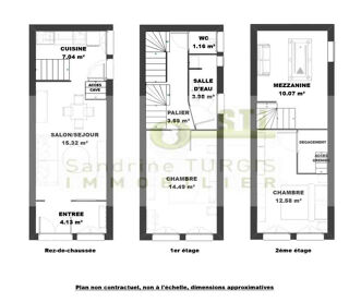  Maison  vendre 4 pices 72 m