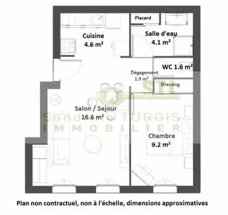  Appartement à louer 2 pièces 40 m²