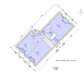  Terrain  vendre 275 m