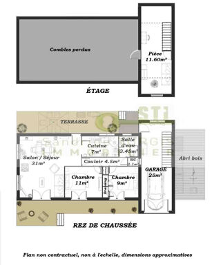 Maison � vendre 3 pi�ces 67 m�