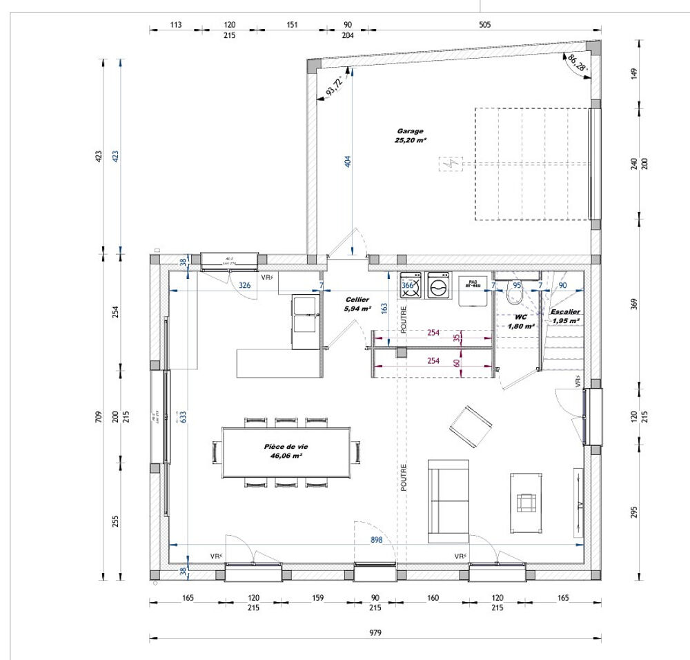 Vente Maison MAISON ENV. 105,41 m2 - 660 m2 DE TERRAIN Cremieu