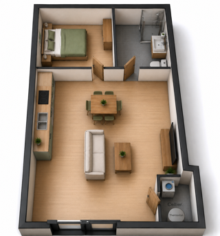  Appartement à vendre 2 pièces 49 m²