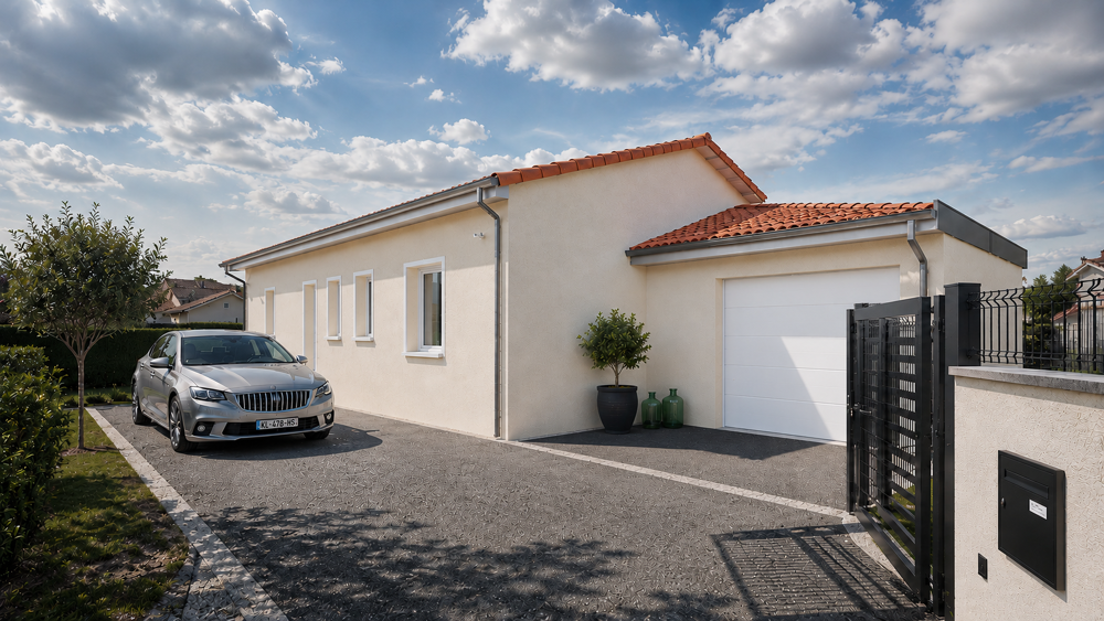 Vente Maison Villa neuve de plain-pied, de T4 au coeur du hameau de Colombier-Saugnieu Colombier saugnieu
