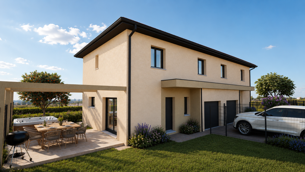 Vente Maison Villa 5 pièces, Tignieu-Village, secteur résidentiel Tignieu jameyzieu