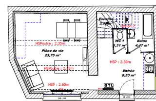 Vente Maison Appartement T3 à rénover St bonnet de mure