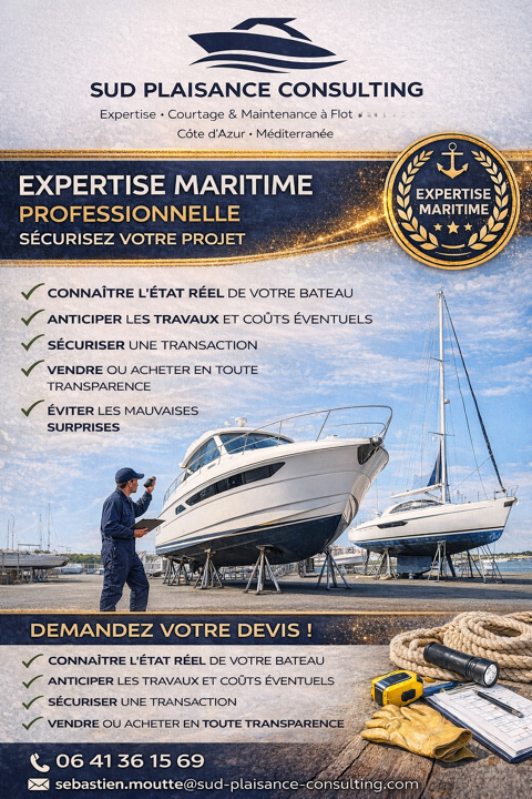 Bateaux &agrave; moteur Vedette - Yacht - Offshore  occasion Frejus 83600